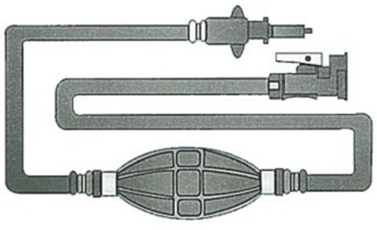 Picture of Osculati, bränsleslang+koppling (2st) Mercury/Mariner 1987-