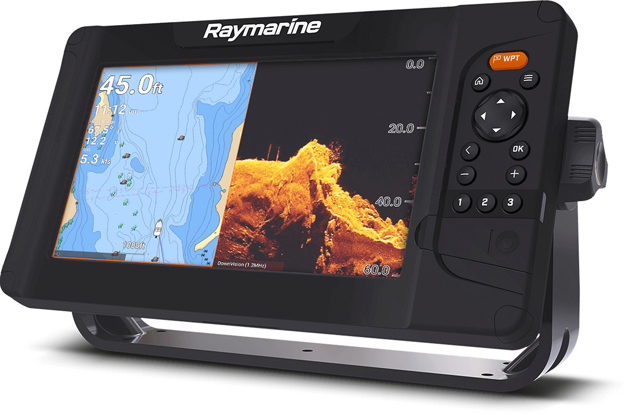 Bild på Raymarine Element 7" med givare & sjökort