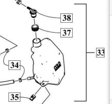 Visa detaljer för Expansionskärl Arctic Cat / Yamaha 4-t Bild på Expansionskärl Arctic Cat / Yamaha 4-t