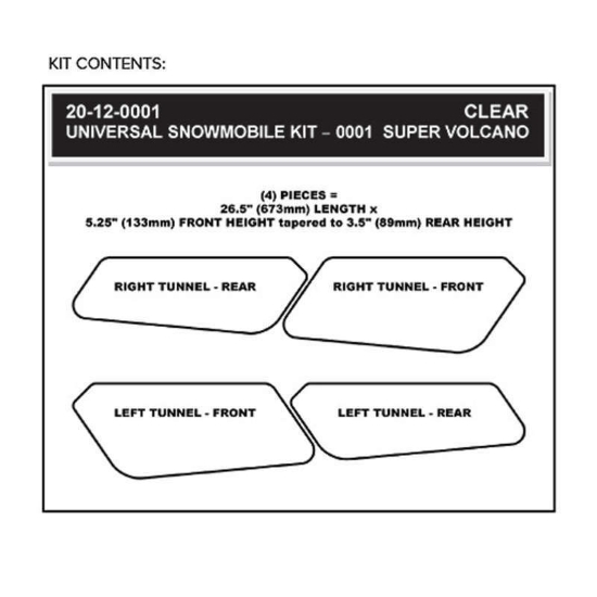Bilde av Stompgrip Snowmobile Tunnel Grip - Super Volcano : Black