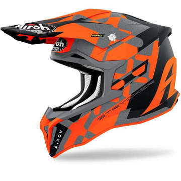 Visa detaljer för Airoh Hjälm Strycker orange matt Bild på Airoh Hjälm Strycker orange matt