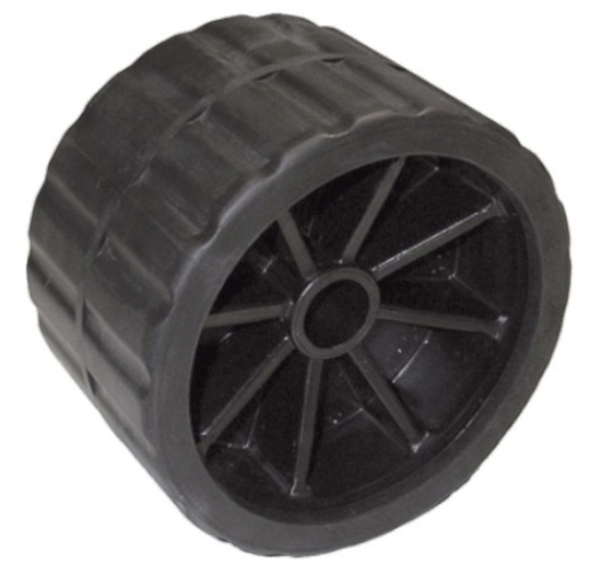Picture of Side roller, black 75 mm Ø hole 18.5 mm