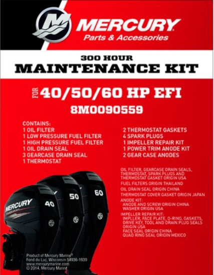 Picture of Service Kit 300hr Mercury 40-60hp EFI 4-t BF & CT Gearcase