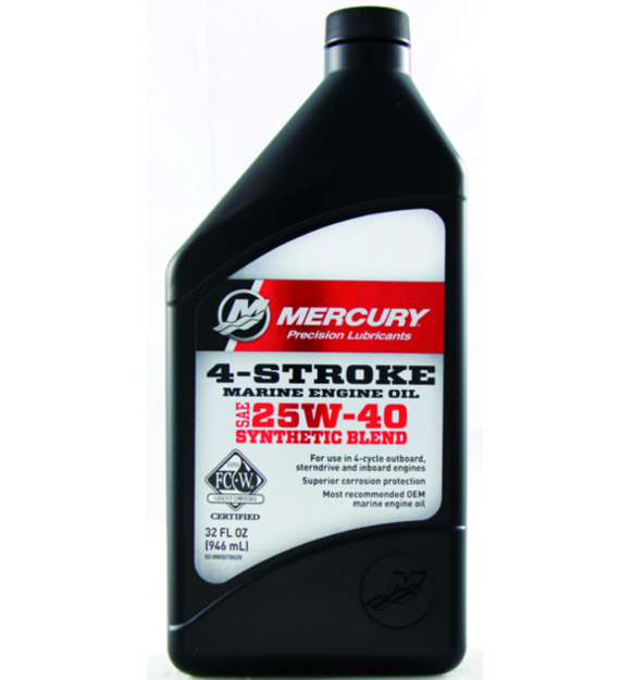 Bild på Olja Mercury 25W-40 Synthetic 1L