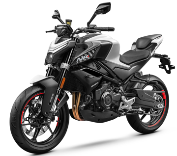 Visa detaljer för CFMOTO 450 NK Bild på CFMOTO 450 NK