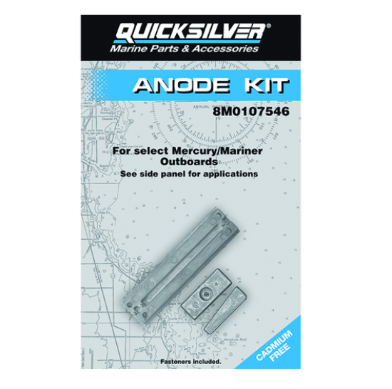 Bild på Anodkit Aluminium Mercury 40-60HP 4-CYL