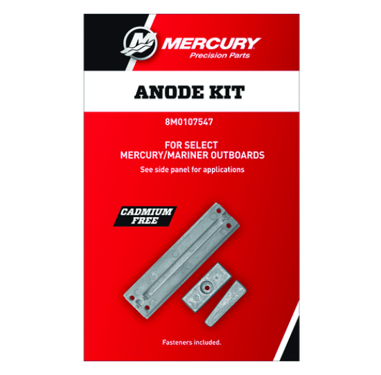 Bilde av ANODE KIT(ALUM) Mercury 40-60hp CT/75-115  4-CYL