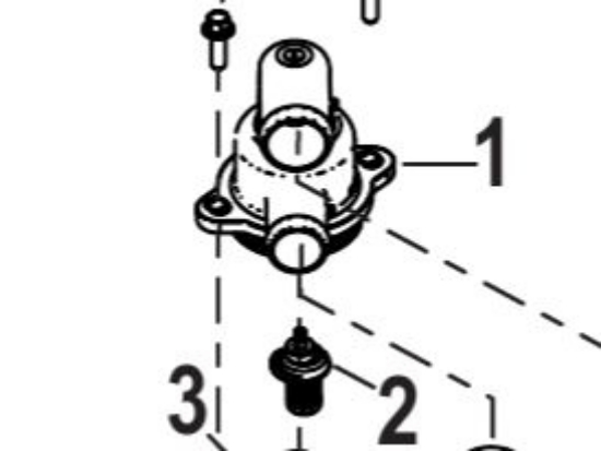 Bilde av UPPER THERMOSTAT ASSY Mercury 5.7L V10 350hp and 400hp Verado