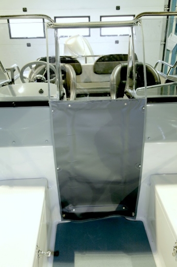 Picture of Vindskydd Hawk DC, rullbar, Mörk grå, 2011 model