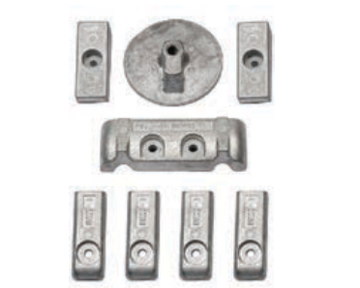 Show details for ANODE KIT(ALUM) Mercury 200-300hp L6 Picture of ANODE KIT(ALUM) Mercury 200-300hp L6