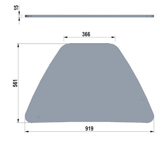 Bilde av Främre toft, grå (Terhi 390)