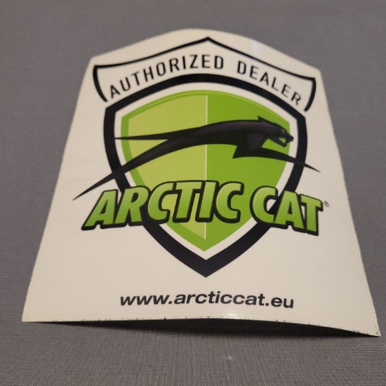Bild på Dekal Arctic Cat Auktoriserad handlare 150mm