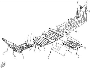 Bild för kategori Engine Skid Plate