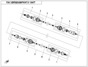 Bilde for kategori Front CV Shaft (ODM)