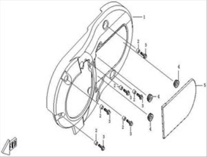 Bild för kategori Left Side Cover Assy