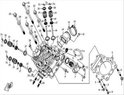 Bild för kategori Cylinder Head