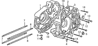 Billede til varegruppe Crankcase