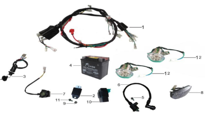 Billede til varegruppe Electric Parts