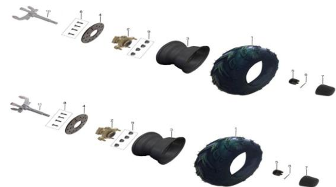 Bild för kategori Front Wheel