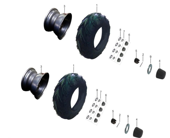 Billede til varegruppe Rear Wheel