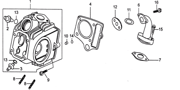 Bilde for kategori Cylinder Head