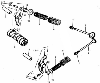 Bild för kategori Camshaft & Valves