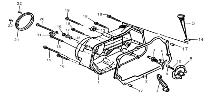 Bild för kategori Right Crankcase Cover