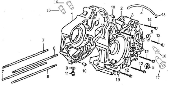 Bilde for kategori Crankcase
