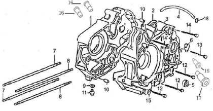 Bild för kategori Crankcase
