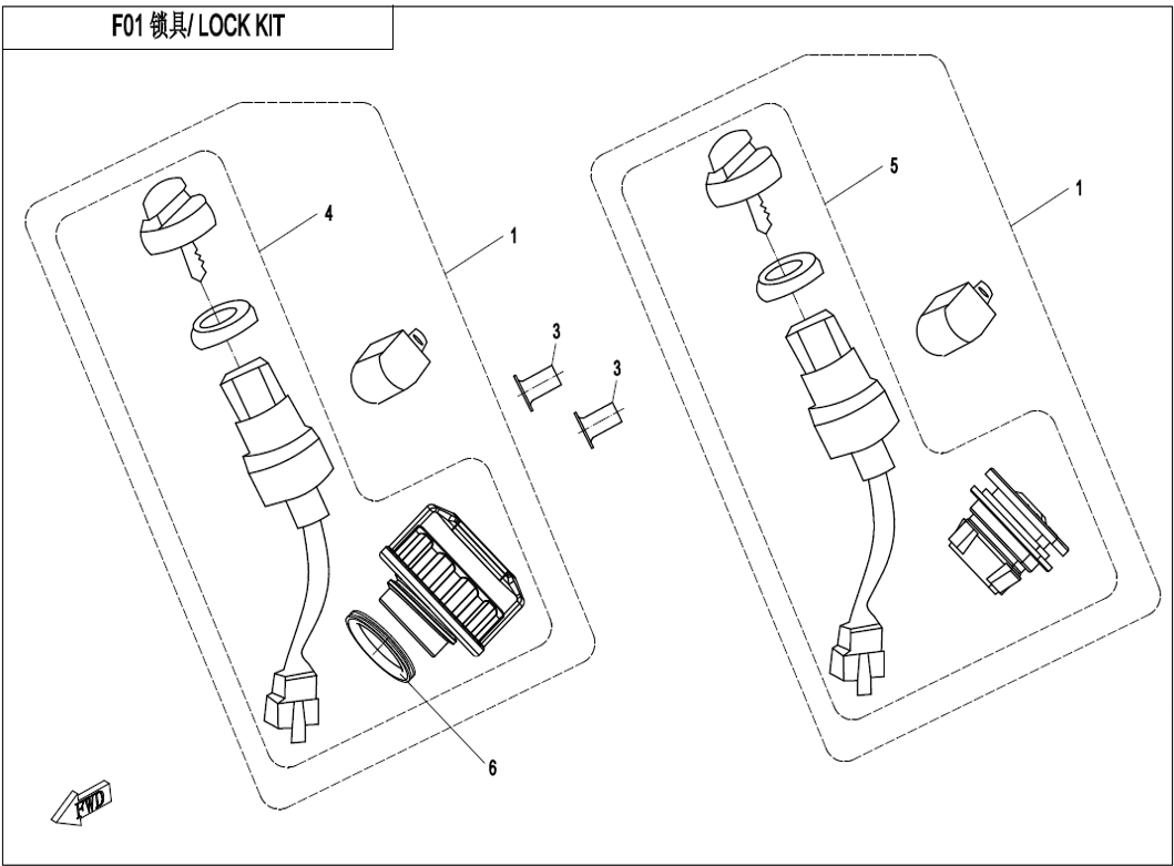 Bilde for kategori LOCK KIT
