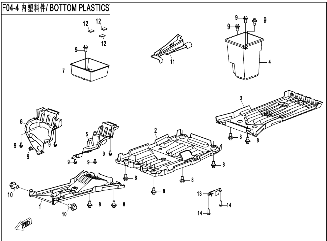Bild för kategori BOTTOM PLASTICS