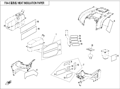 Bild för kategori HEAT INSULATION PAPER