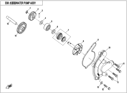 Bilde for kategori WATER PUMP ASSY