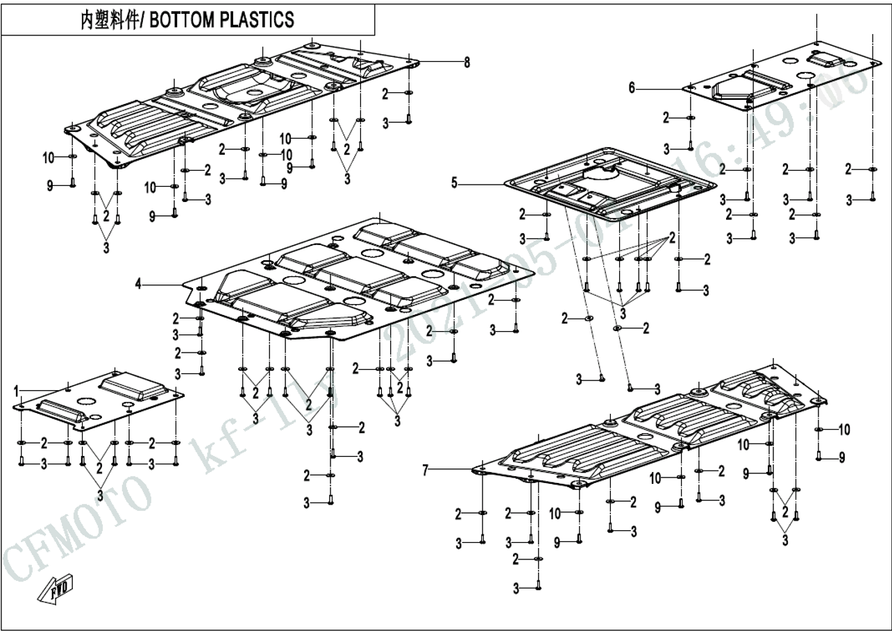 Bilde for kategori BOTTOM PLASTICS