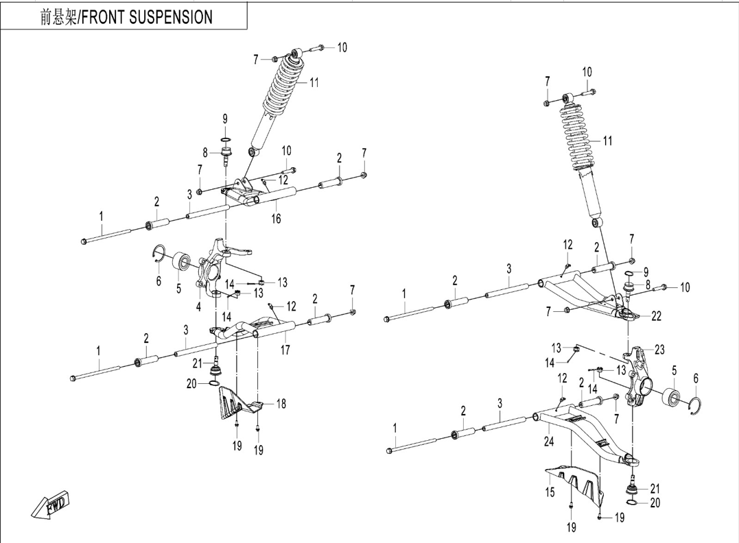Picture for category FRONT SUSPENSION