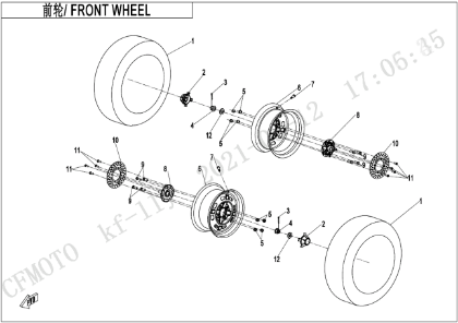 Picture for category FRONT WHEEL