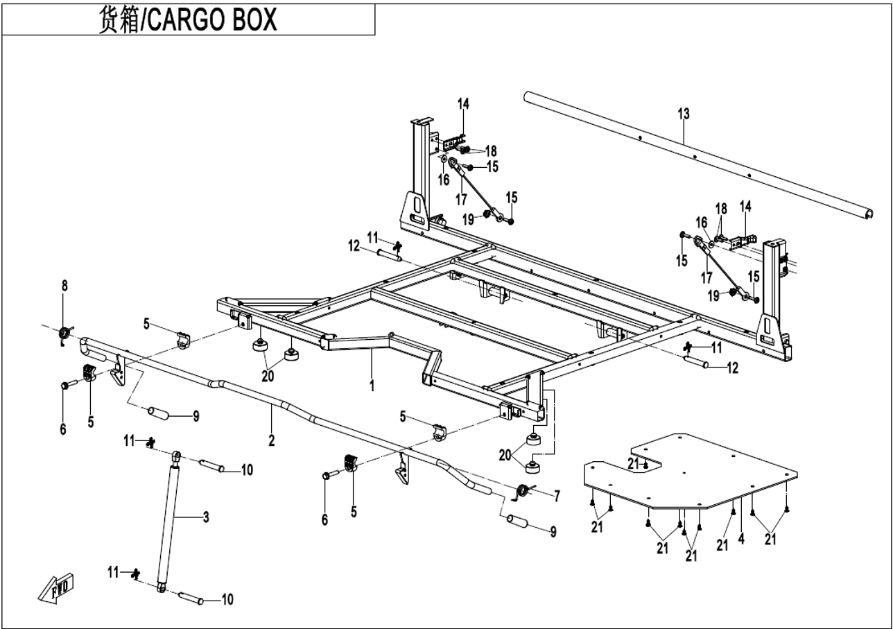 Bild för kategori CARGO BOX RACK