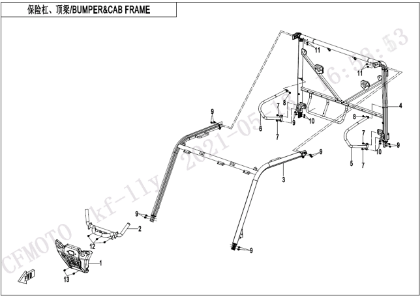 Billede til varegruppe BUMPER & CAB FRAME