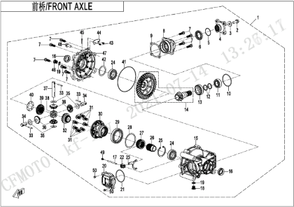 Picture for category FRONT AXLE