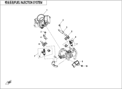Bilde for kategori FUEL INJECTION SYSTEM (F15-3)