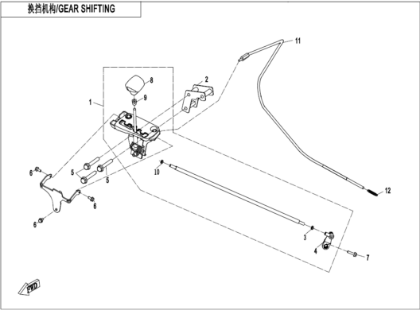 Bild för kategori GEAR SHIFTING (F32)