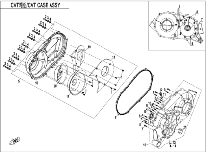 Picture for category CVT CASE (E01-3)
