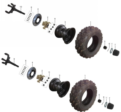 Bild för kategori Front Wheel