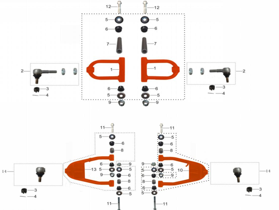 Billede til varegruppe Upper & Lower Arms