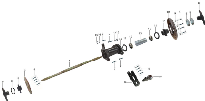 Bilde for kategori Rear Axle