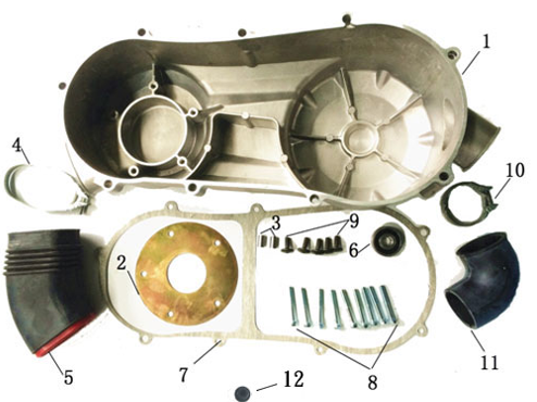 Bilde for kategori Right Crankcase