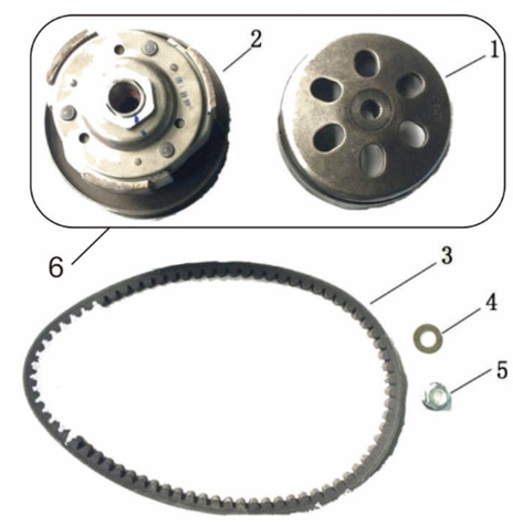 Bild för kategori Driven Pulley