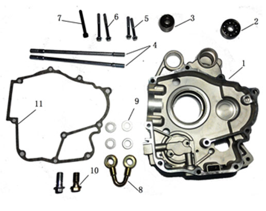 Bild för kategori Crankcase Right