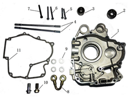 Billede til varegruppe Crankcase Right