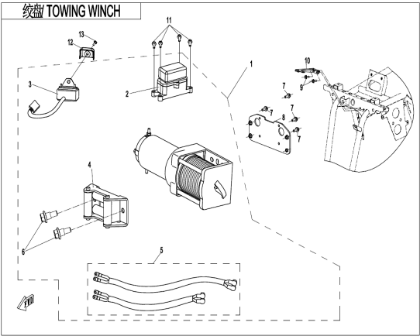 Bild för kategori TOWING WINCH(NOVA) (F15-2-B)